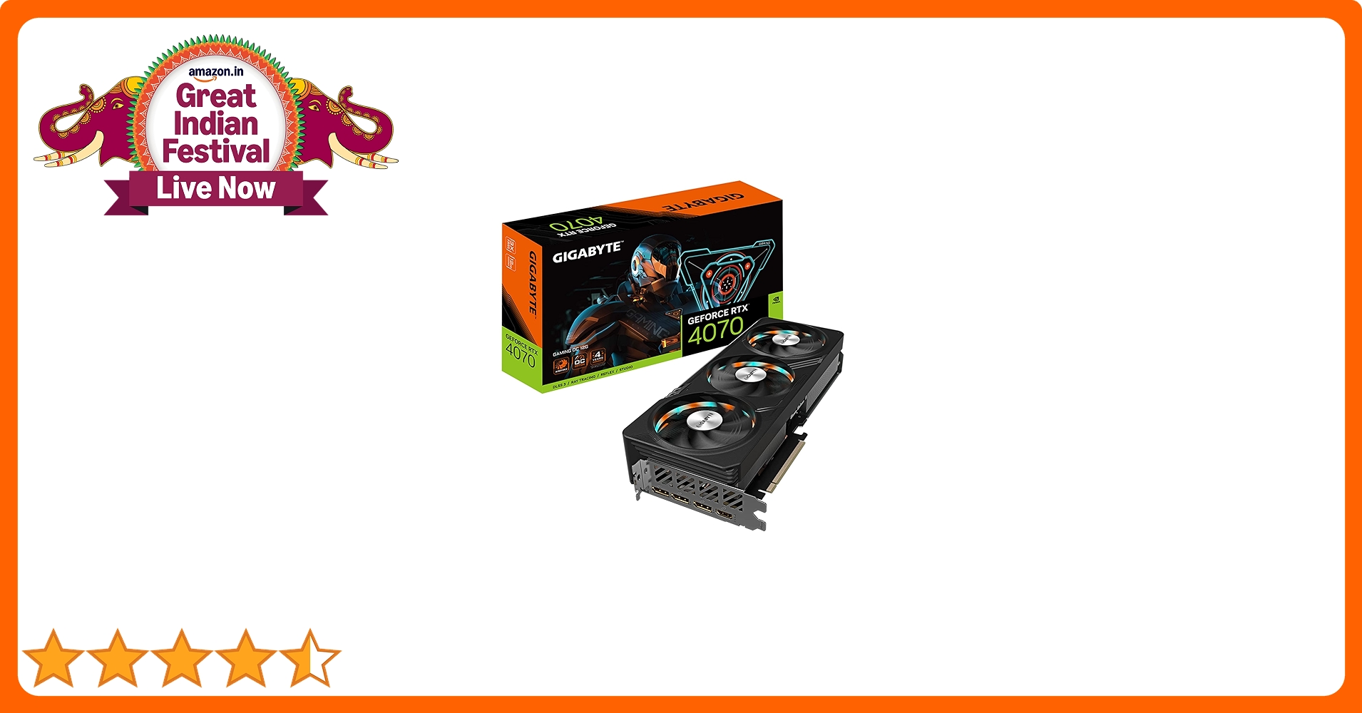 Amazon.in: Buy GIGABYTE Geforce RTX 4070 Gaming OC 12G